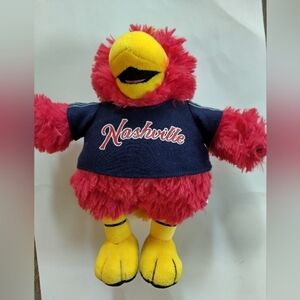 Nashville Tennessee Sounds Booster Rooster Plush Stuffed Animal